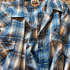 Ely cattleman pearl snap Shirt